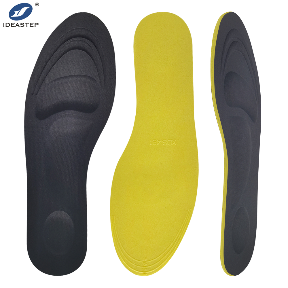 Shock-absorbing sponge insoles