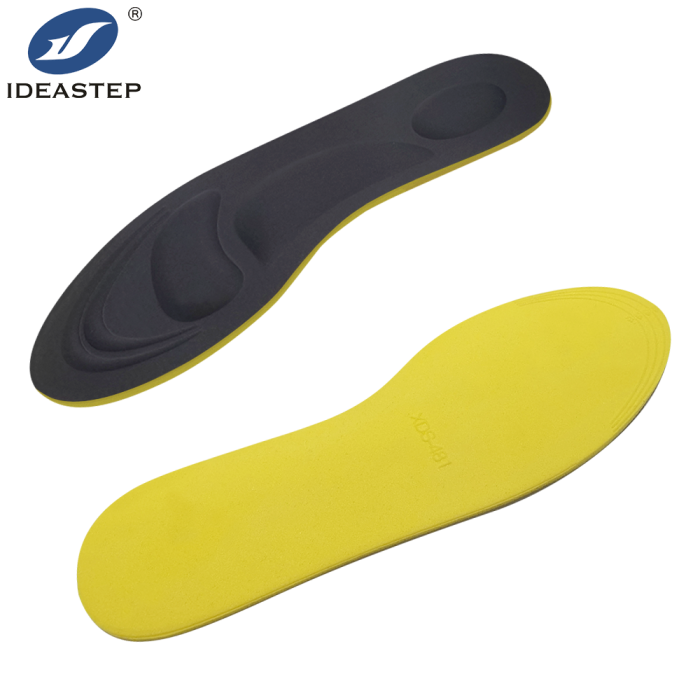 Shock-absorbing sponge insoles