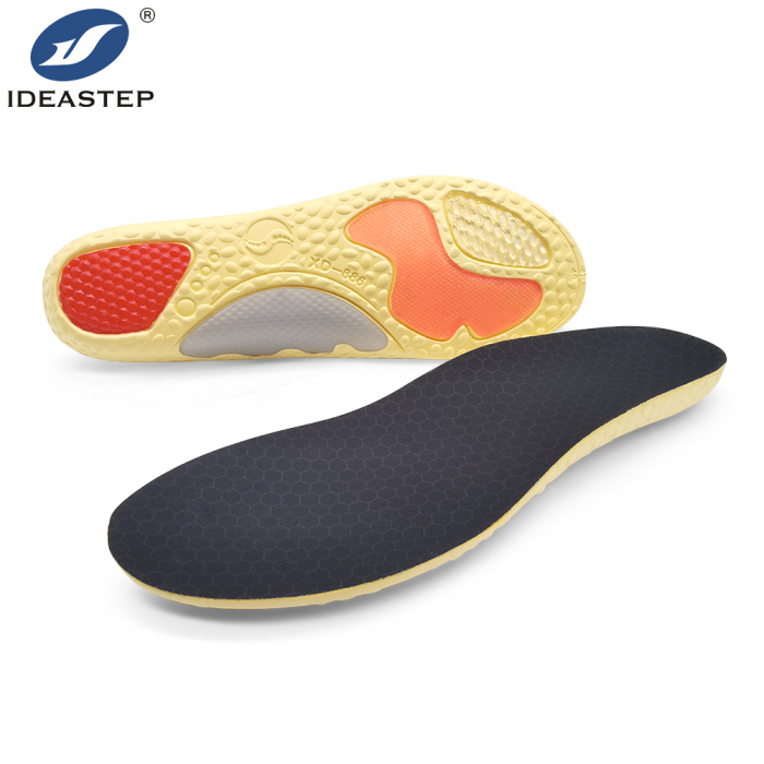 shock-absorbing corrective running insole