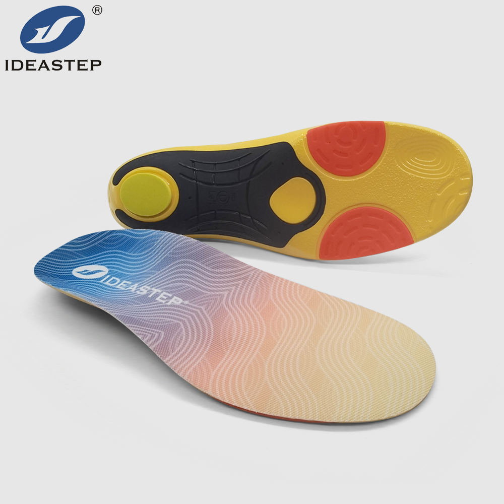 Ideastep YD-007 OEM Arch Support Hiking Insoles with Gel Padding - Customizable Orthotics for Plantar Fasciitis Relief & Shock Absorption