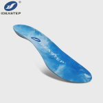 Ideastep YD-001 OEM Sweat Absorbent Sports Insoles with Shock Absorption, Moisture Wicking Orthotics for Athletic Shoes (Bulk)