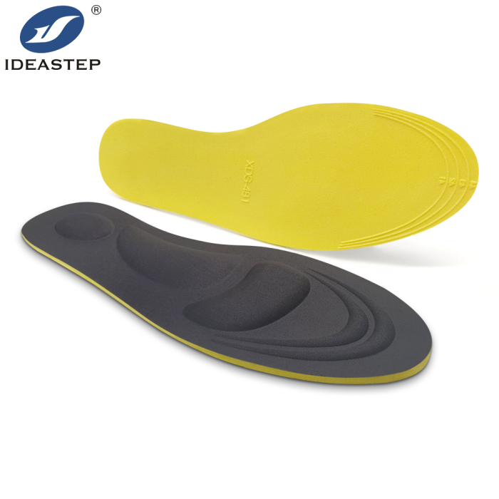 Shock-absorbing sponge insoles