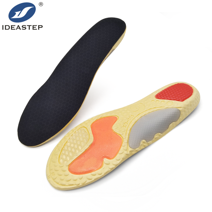 shock-absorbing corrective running insole