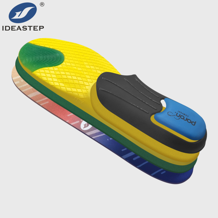 Ideastep WG-001 PU Arch Support Insoles for Sports Shoes - High Rebound