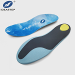 Ideastep YD-001 OEM Sweat Absorbent Sports Insoles with Shock Absorption, Moisture Wicking Orthotics for Athletic Shoes (Bulk)​