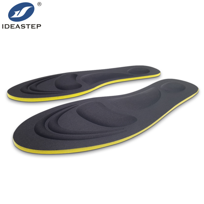 Shock-absorbing sponge insoles