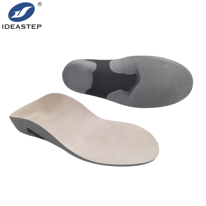 Insole PU orthopédic spòrs cushioned, bog agus comhfhurtail