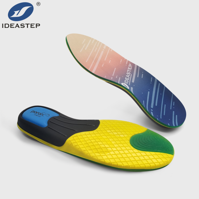 Ideastep WG-001 PU Arch Support Insoles for Sports Shoes - High Rebound