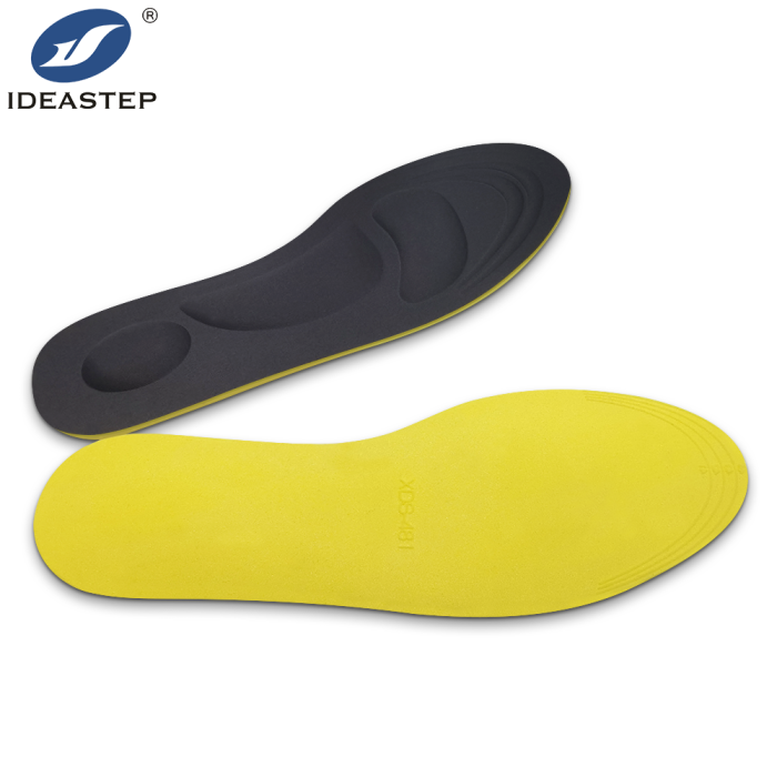 Shock-absorbing sponge insoles