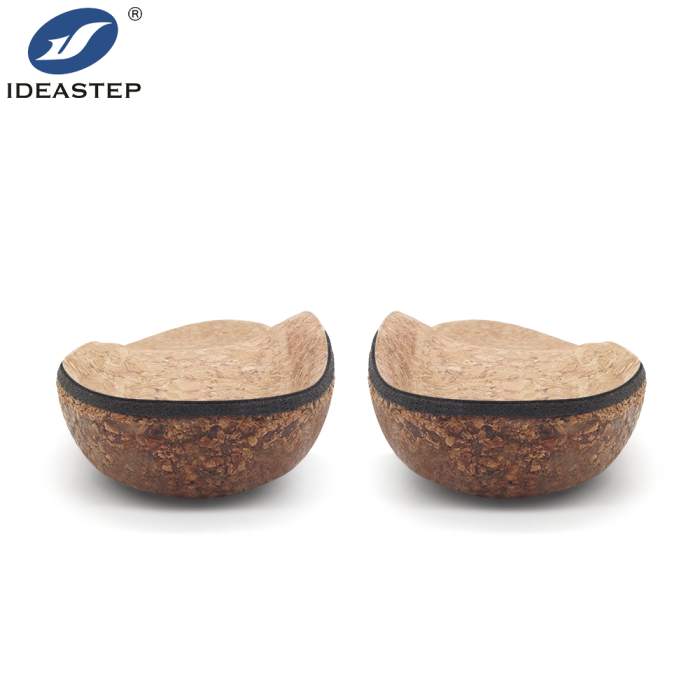 Eco cork rubber running support insole