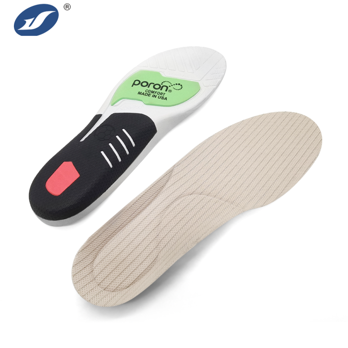 Cushioned plastic lightweight running Eva insole