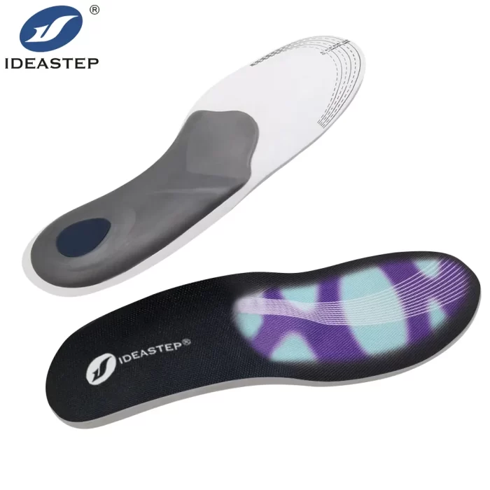 Nahiangay nga suporta sa arko nga silicone orthopedic insoles