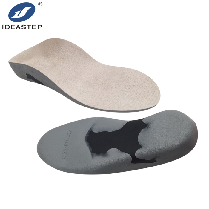 Insole PU orthopédic spòrs cushioned, bog agus comhfhurtail