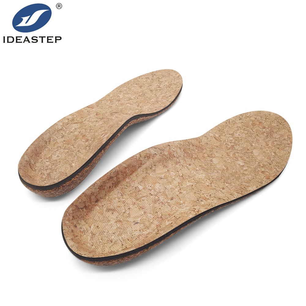 Insole tacaíochta reatha rubair corc Eco