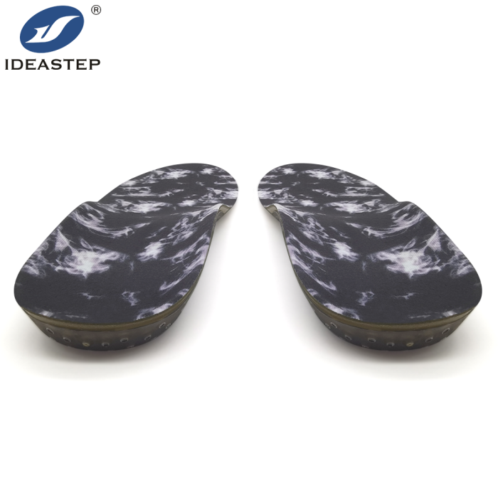 Shock absorbing soft PU foam with gel orthopedic sports insole