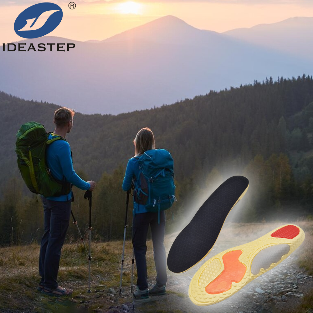 shock-absorbing corrective running insole