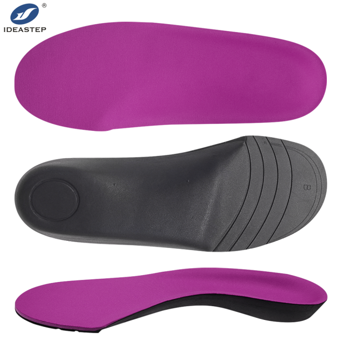 Wholesale High-Quality Rigid orthopedic arch support insoles Color Purple - Image 7