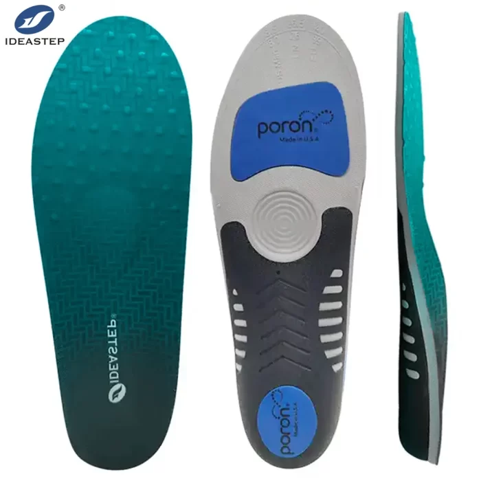 EVA Foam Sport Insoles with Strong TPU Heel Cup Semi-Rigid