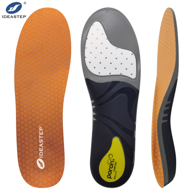 Ideastep D-055 Wholesale Arch Support Insoles Bulk Order, High Resilience & Breathable Non-Slip PU Insoles