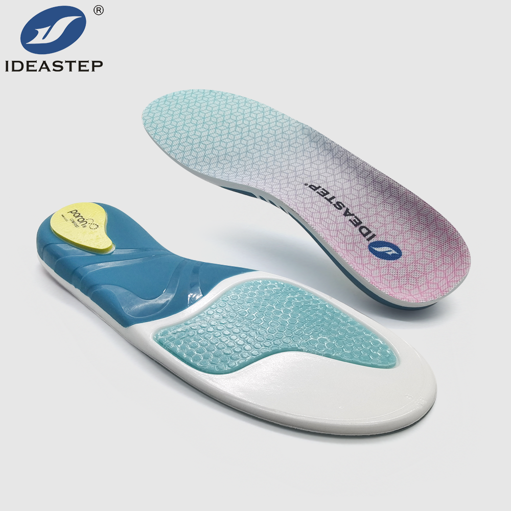 Ideastep D-055 OEM Gel Comfort Insoles for Everyday Cushioning - Breathable Orthotics Wholesale Bulk & Customizable