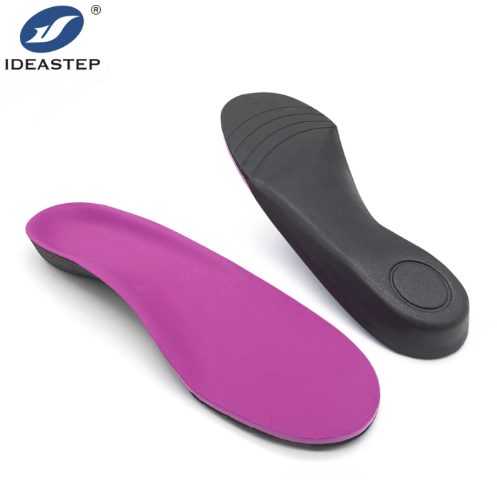 Wholesale High-Quality Rigid orthopedic arch support insoles Color Purple - Image 3