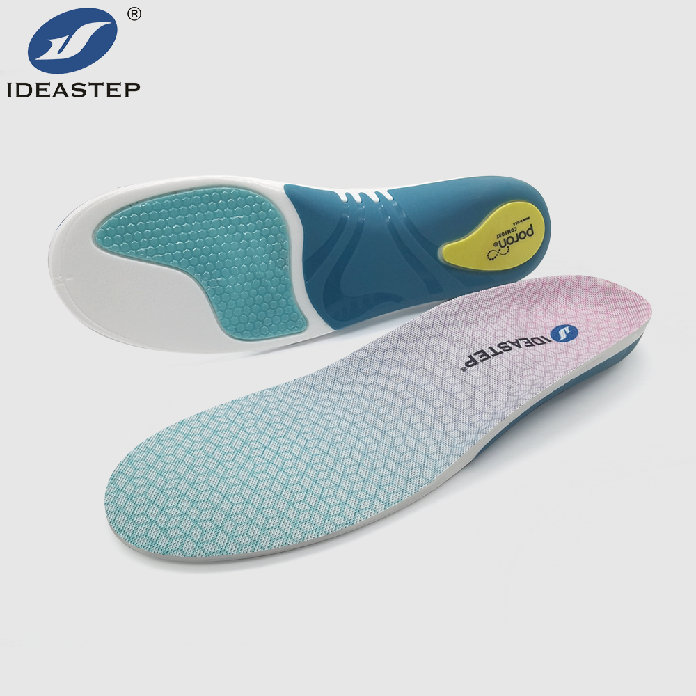 Ideastep D-055 OEM Gel Comfort Insoles for Everyday Cushioning - Breathable Orthotics Wholesale Bulk & Customizable