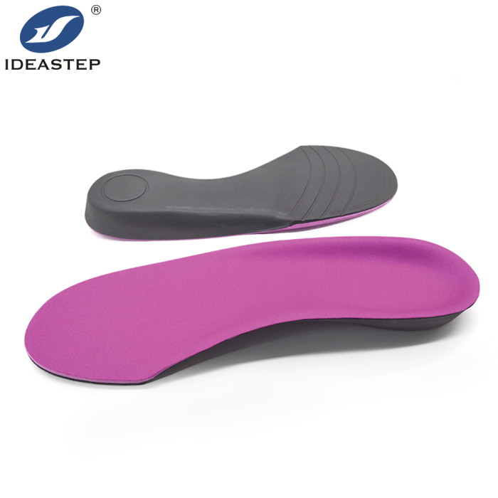 Wholesale High-Quality Rigid orthopedic arch support insoles Color Purple