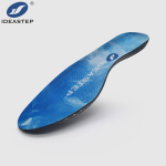Ideastep D-061 Anti-Slip Work Insoles w/ Gel Cushioning, Shock Absorption Memory Foam Inserts for Work Boots (Bulk)​