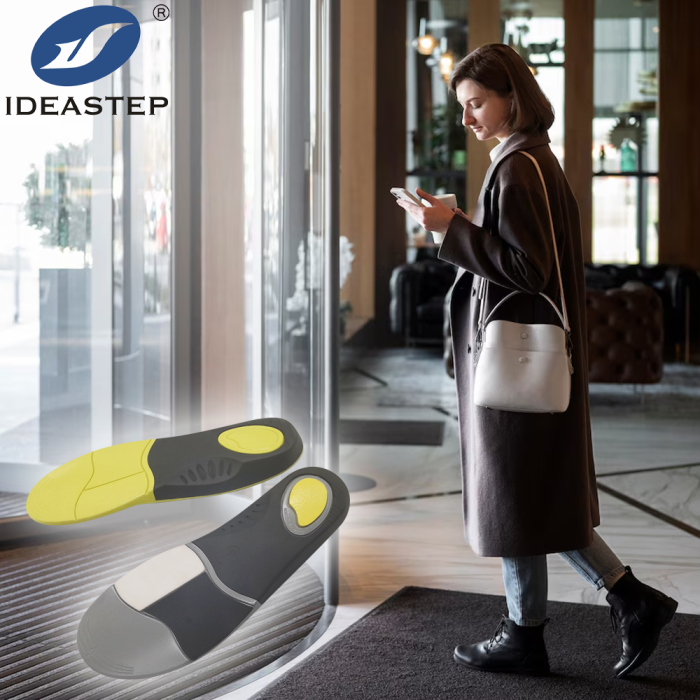 Ideastep YD-012 Wholesale Arch Support Insoles for Plantar Fasciitis - Heel Pain Relief & OEM
