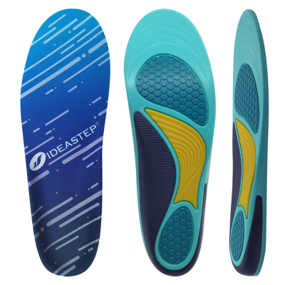Ideastep XD-6061 Cushioning Athletic Shoe Insoles - Bulk Order for Foot Health & Sports Brands