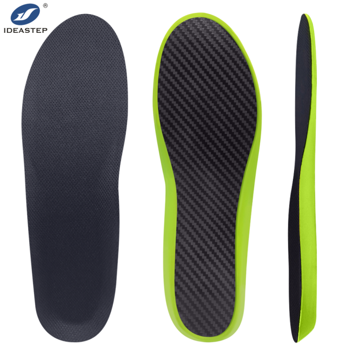 Ideastep XD-6124-2 Lightweight Carbon Arch Sports Insoles - Bulk Supplier for Foot Health Athletics