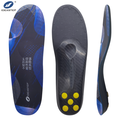 Ideastep YL-1361: Bulk Orthotic Insoles with Carbon Plate Arch Support for Flat Feet Correction & Shock Absorption