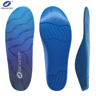 Ideastep XDS-PU-634 | Custom PU Orthopedic Insoles Bulk - Flat Feet Arch Support & Absorb Sweat Comfort