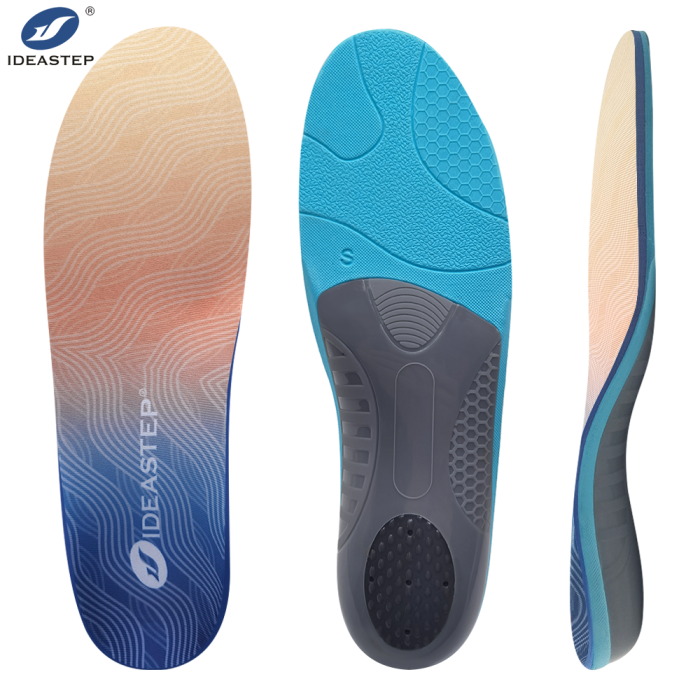 Ideastep XD-916 Medical 3-Layer Bulk Insoles w/ Dynamic Support & Plantar Relief
