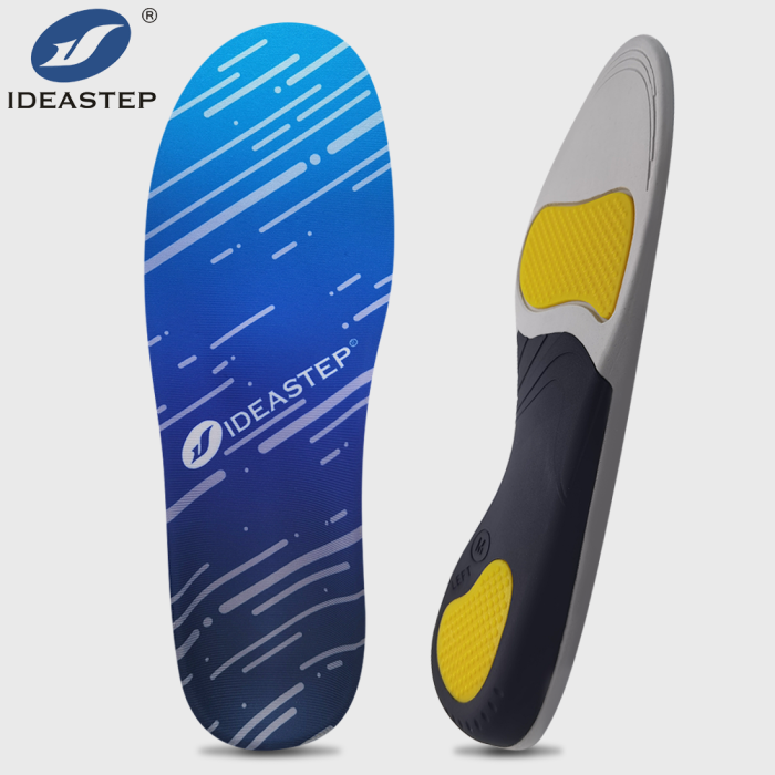 Ideastep XD-6109 | Custom TPU Arch Support Insoles Wholesale | Orthotic Gel Cushion | Anti-Slip Multi-Size Bulk