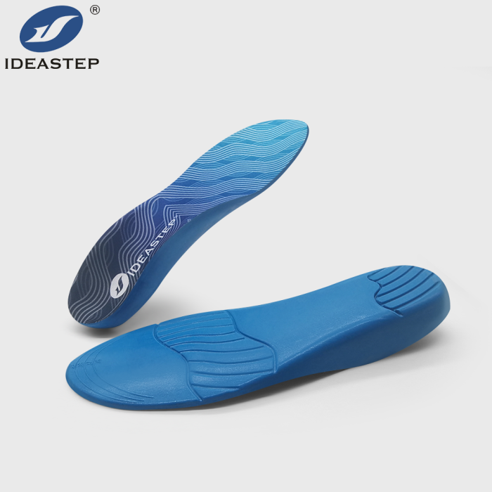 Ideastep XDS-PU-634 | Custom PU Orthopedic Insoles Bulk - Flat Feet Arch Support & Absorb Sweat Comfort