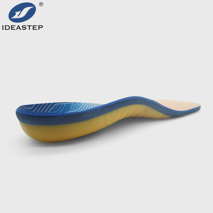Ideastep XD-916 Orthopedic Medical Grade Insoles Bulk - 3-Stage Shock Absorption & Dynamic Arch Support for Plantar Pressure Relief