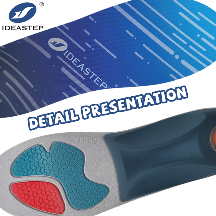 Ideastep XDS-PU-6232 | Custom Orthopedic Spring Rebound Insoles | TPU Support & Bulk