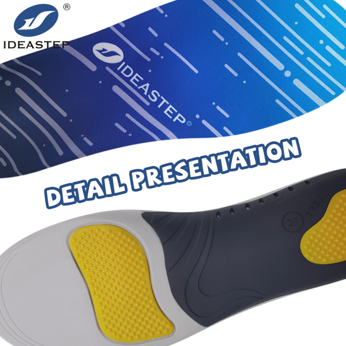 Ideastep XD-6109 | Custom TPU Arch Support Insoles Wholesale | Orthotic Gel Cushion | Anti-Slip Multi-Size Bulk