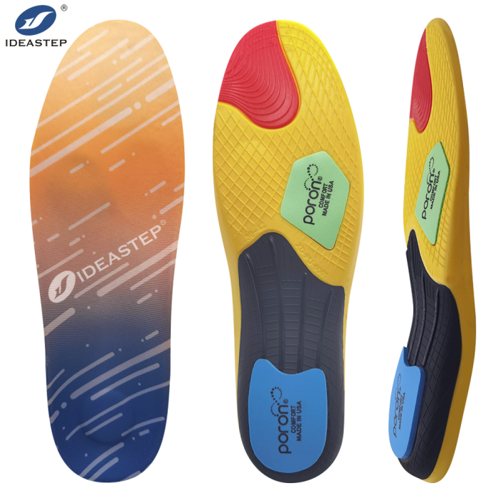 Ideastep XD-6061 Cushioning Athletic Shoe Insoles - Bulk Order for Foot Health & Sports Brands