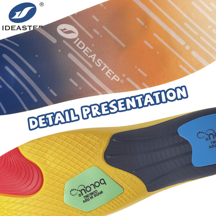 Ideastep XD-6061 Cushioning Athletic Shoe Insoles - Bulk Order for Foot Health & Sports Brands