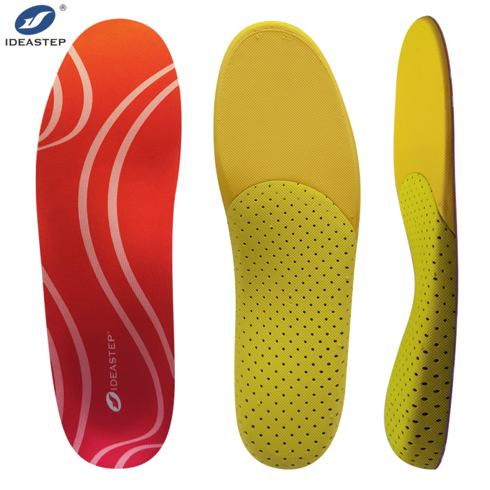 Ideastep YL-1337 | Orthotic Deep Heel Cup Insoles Wholesale Suppliers for Bunions | TPU Stabilizer + High-Rebound EVA