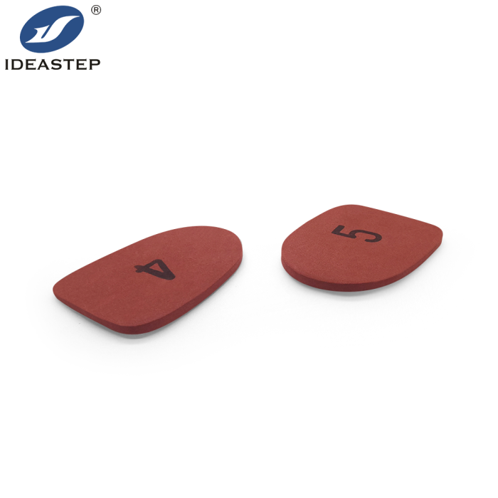 Ideastep 4# Universal Fit Adhesive Heel Wedge Cushions for Orthopedic Shoes | 3M Adhesive | Shock Absorption