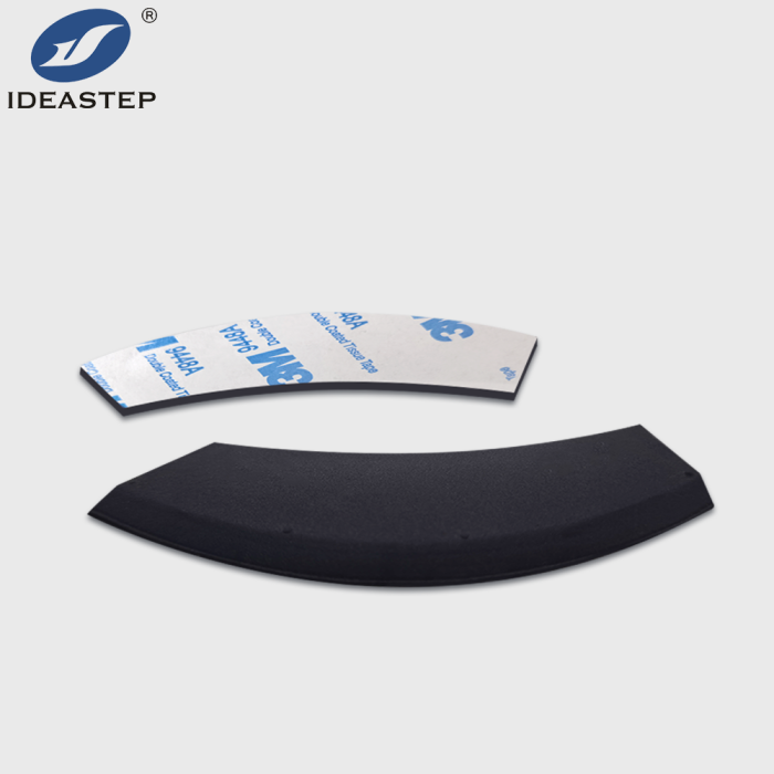 Ideastep 404 | Wholesale EVA Heel Spur Pads Protective Shock Absorbing - 3mm Black Orthopedic Cushion for Podiatry/Sports/Bulk