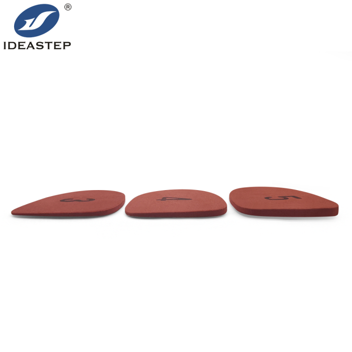 Ideastep 4# Universal Fit Adhesive Heel Wedge Cushions for Orthopedic Shoes | 3M Adhesive | Shock Absorption