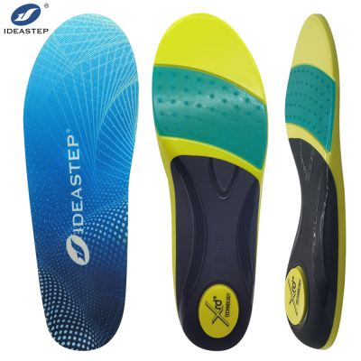 Ideastep D-048 Prefabricated Orthotics - Arch Support & Shock Absorption Gel Insoles (35-46 Custom Sizing)