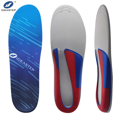Ideastep WG-002 Bulk Customizable Arch Support Orthotic Insoles Wholesale | Shock Absorbing Sports Insoles for Running/Walking
