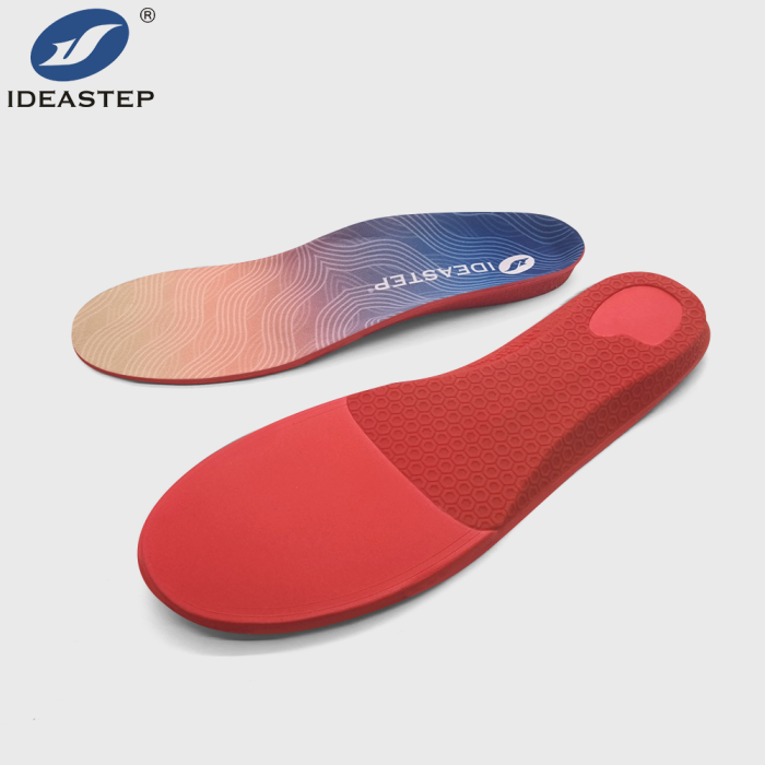 Ideastep WG-003 Bulk Breathable Arch Support Orthotic Insoles with PORON | Dual-Layer Shock Absorption OEM Solutions