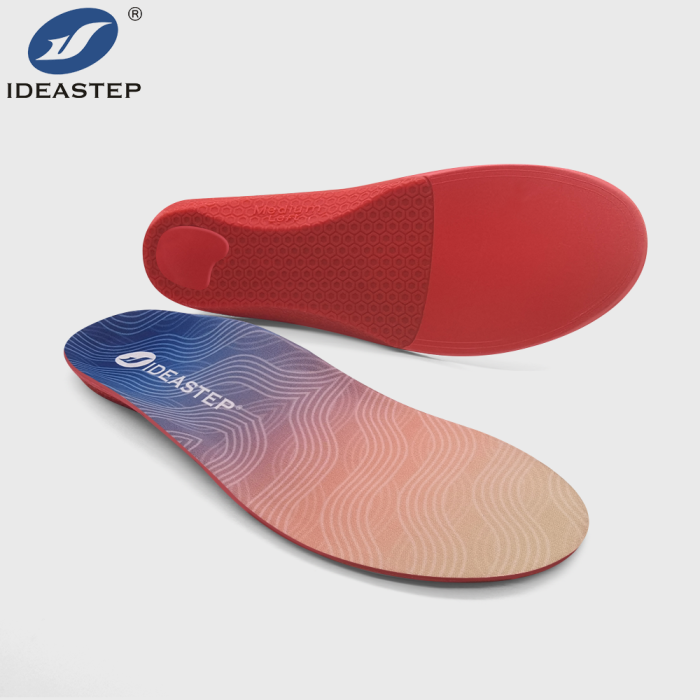Ideastep WG-003 Bulk Breathable Arch Support Orthotic Insoles with PORON | Dual-Layer Shock Absorption OEM Solutions