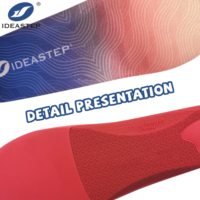 Ideastep WG-003 Bulk Breathable Arch Support Orthotic Insoles with PORON | Dual-Layer Shock Absorption OEM Solutions